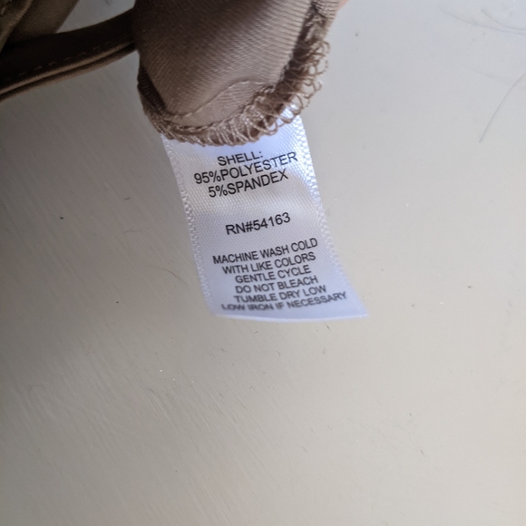 Marc New York Women's Satin Jogger Pants  Dark Taupe Size M - Picture 10 of 14